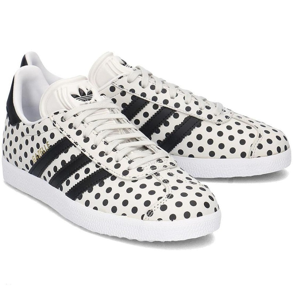 Women's Adidas Gazelle Polka dot Sneakers